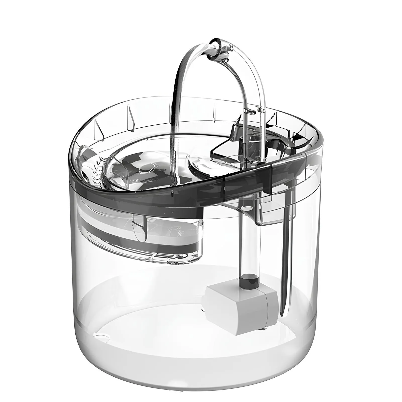 2L Smart Sensor Pet Water Fountain
