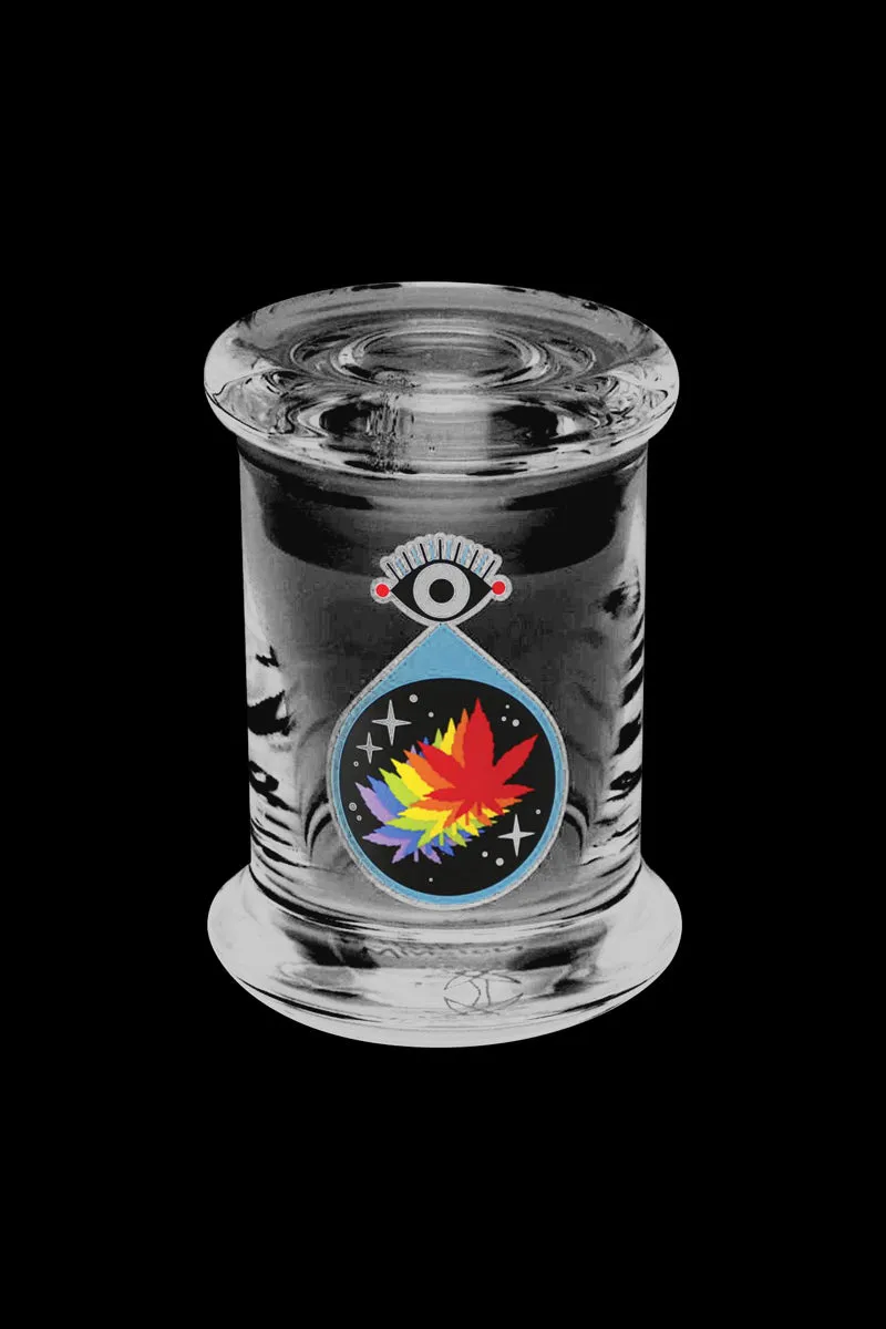 420 Science "All-Seeing Leaf" Pop Top Jar
