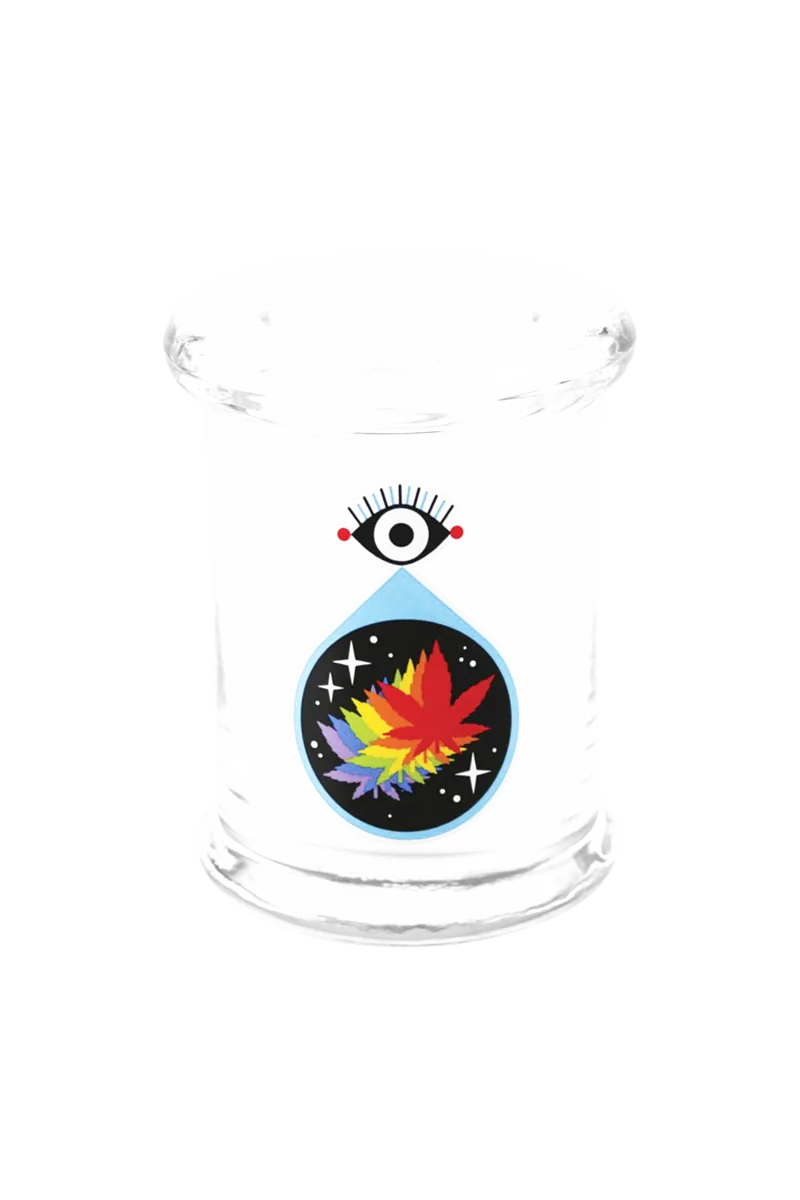 420 Science "All-Seeing Leaf" Pop Top Jar