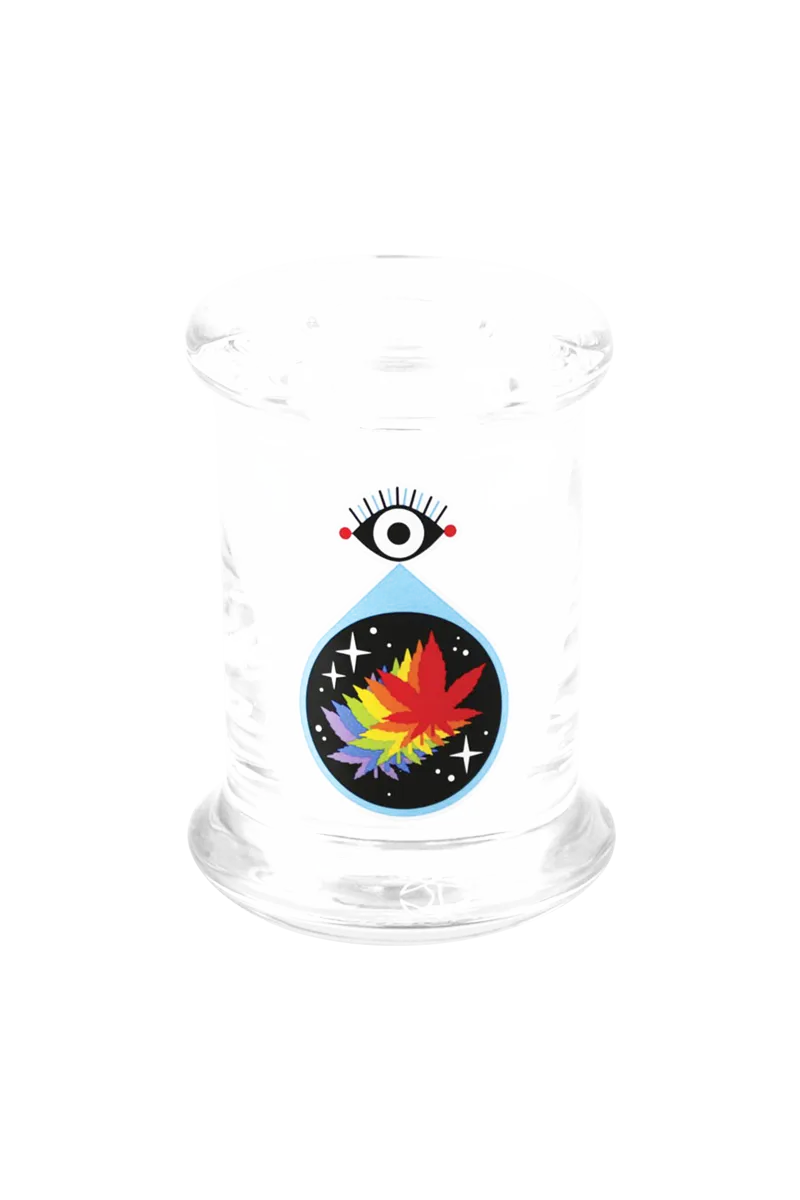 420 Science "All-Seeing Leaf" Pop Top Jar