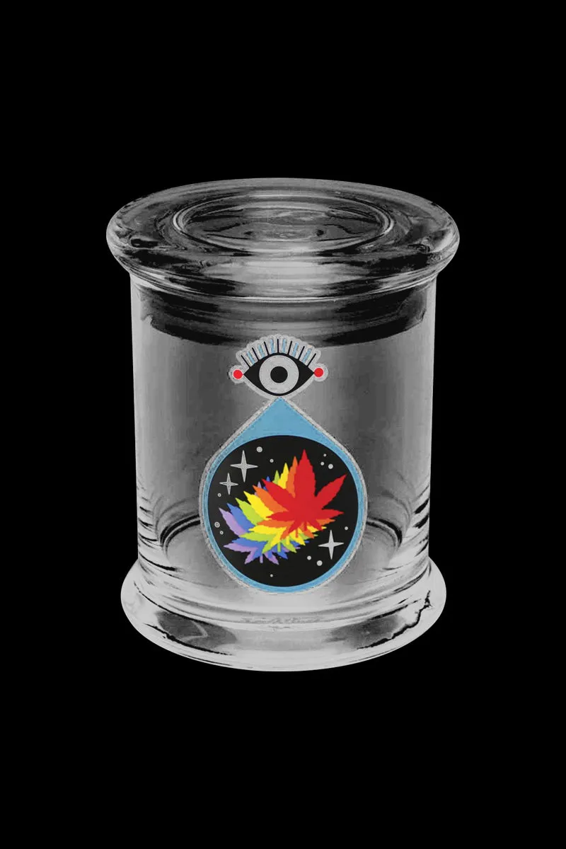 420 Science "All-Seeing Leaf" Pop Top Jar