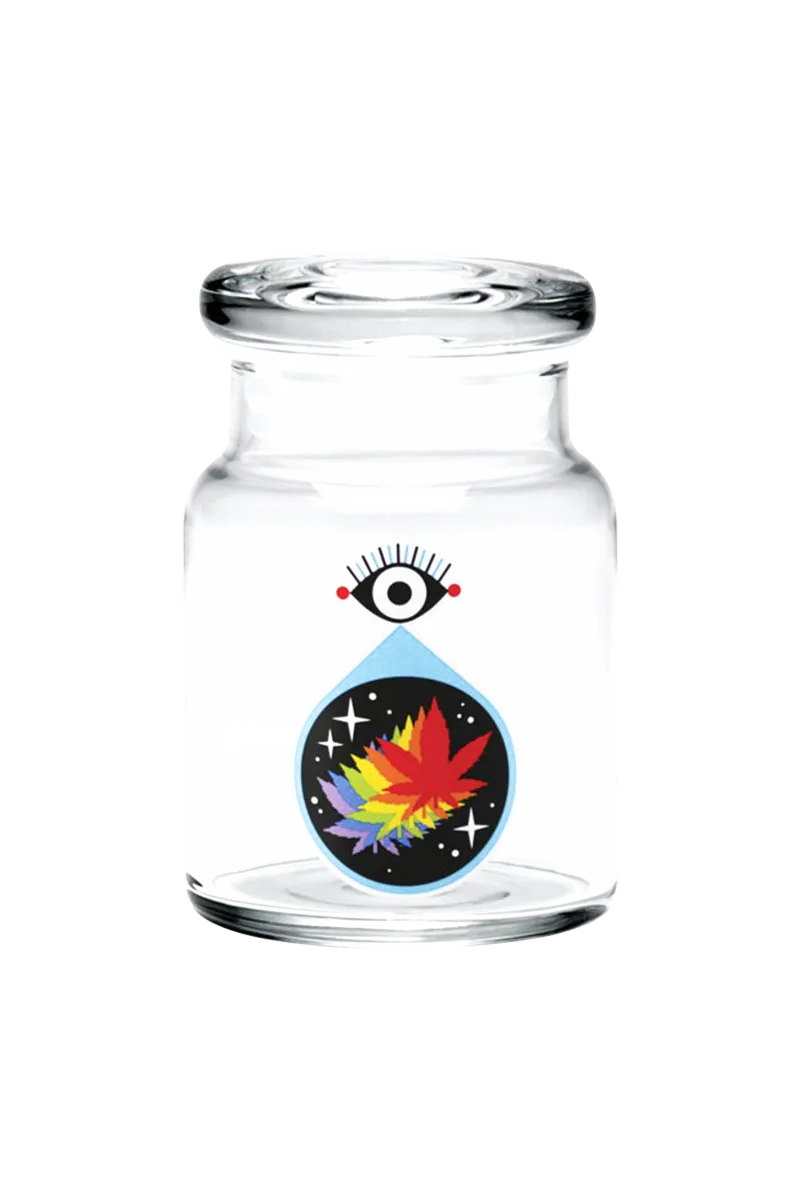 420 Science "All-Seeing Leaf" Pop Top Jar