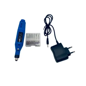 5-9V Powerful Rechargeable Multi-Functional Rotary Detail Carver F9-8-10 BLUE