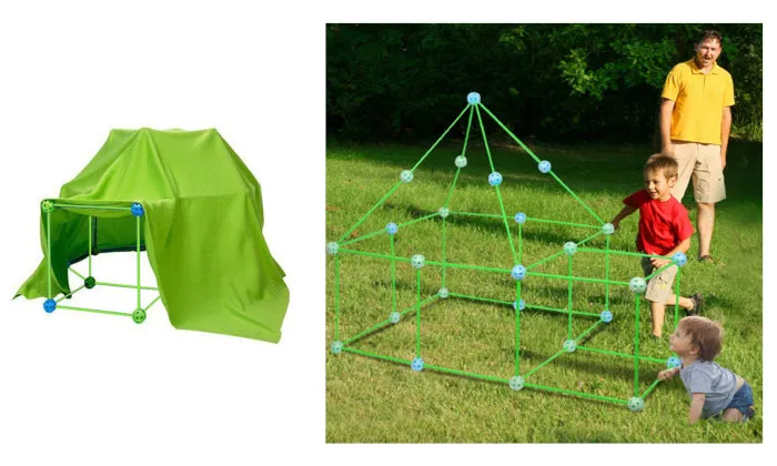 88 Pieces Construction Fort Building Kit