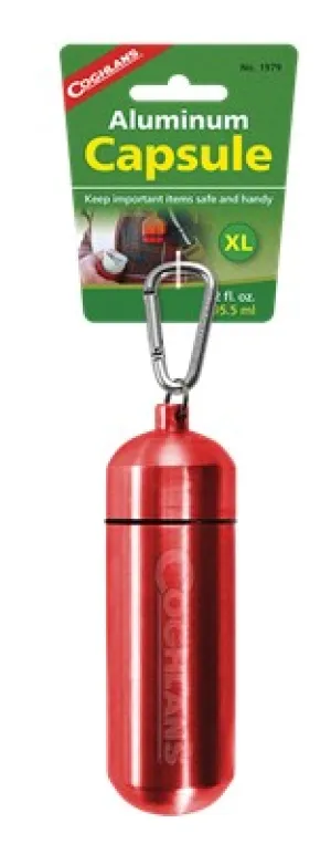 Aluminum Capsule - X-Large