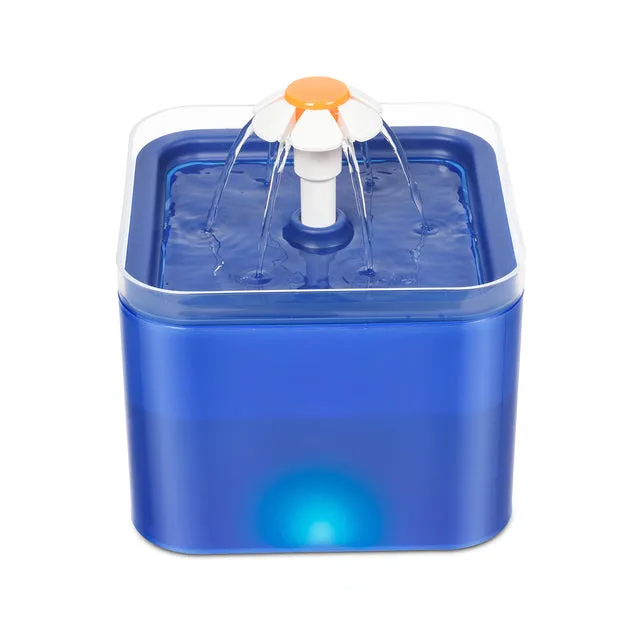 Automatic Fountain Water Drinking Feeder Bowl Dog