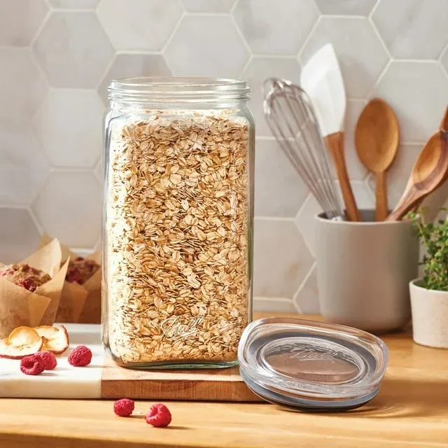 Ball Stack & Store Glass Storage Jar, 9.9 Cups