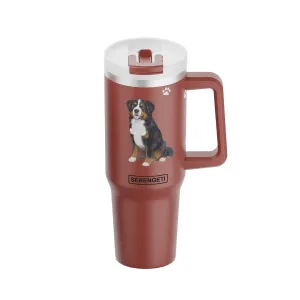 Bernese Mt. Dog Tumbler - 40oz. Tumbler - 3D Printed - Vacuum Insulated