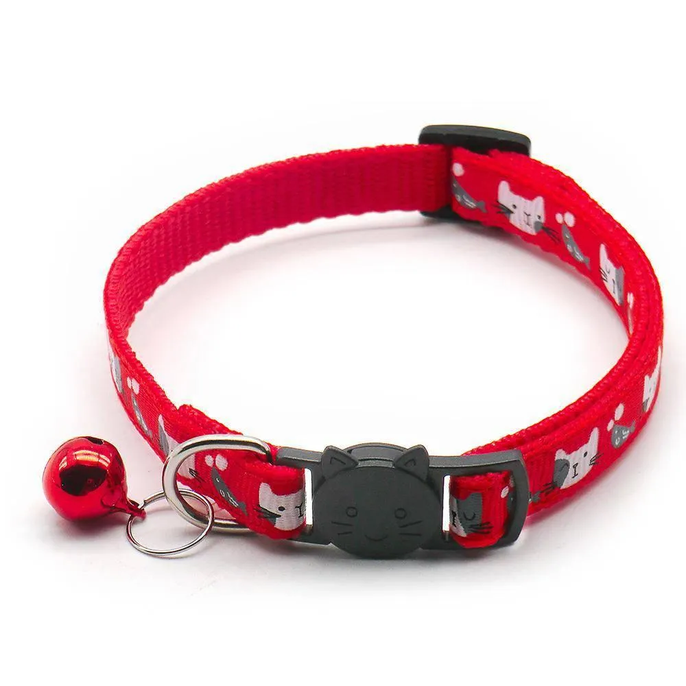 Cat & Fish Breakaway Safety Cat Collar