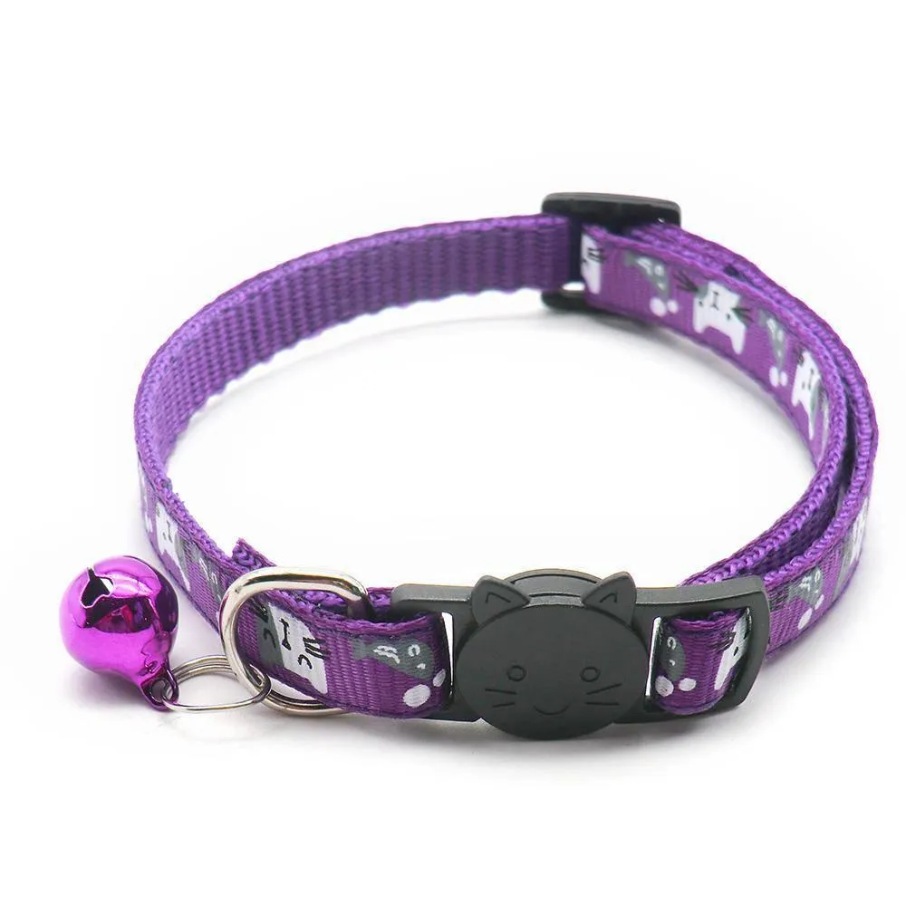 Cat & Fish Breakaway Safety Cat Collar