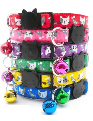 Cat & Fish Breakaway Safety Cat Collar