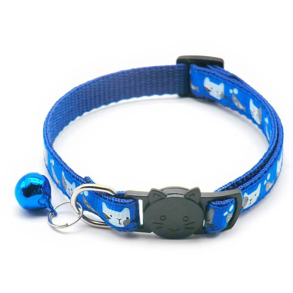 Cat & Fish Breakaway Safety Cat Collar