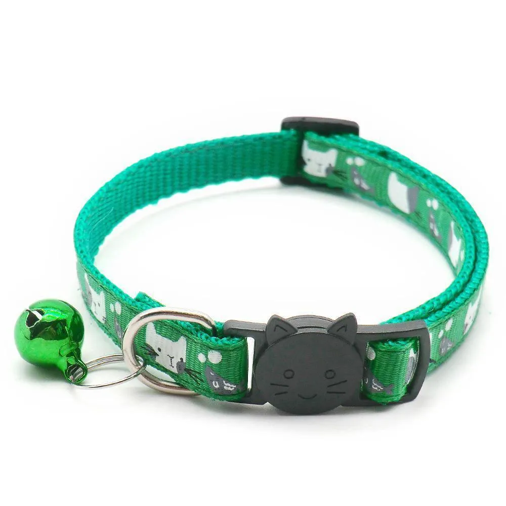Cat & Fish Breakaway Safety Cat Collar