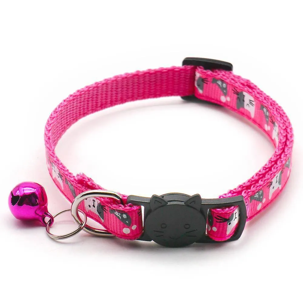 Cat & Fish Breakaway Safety Cat Collar
