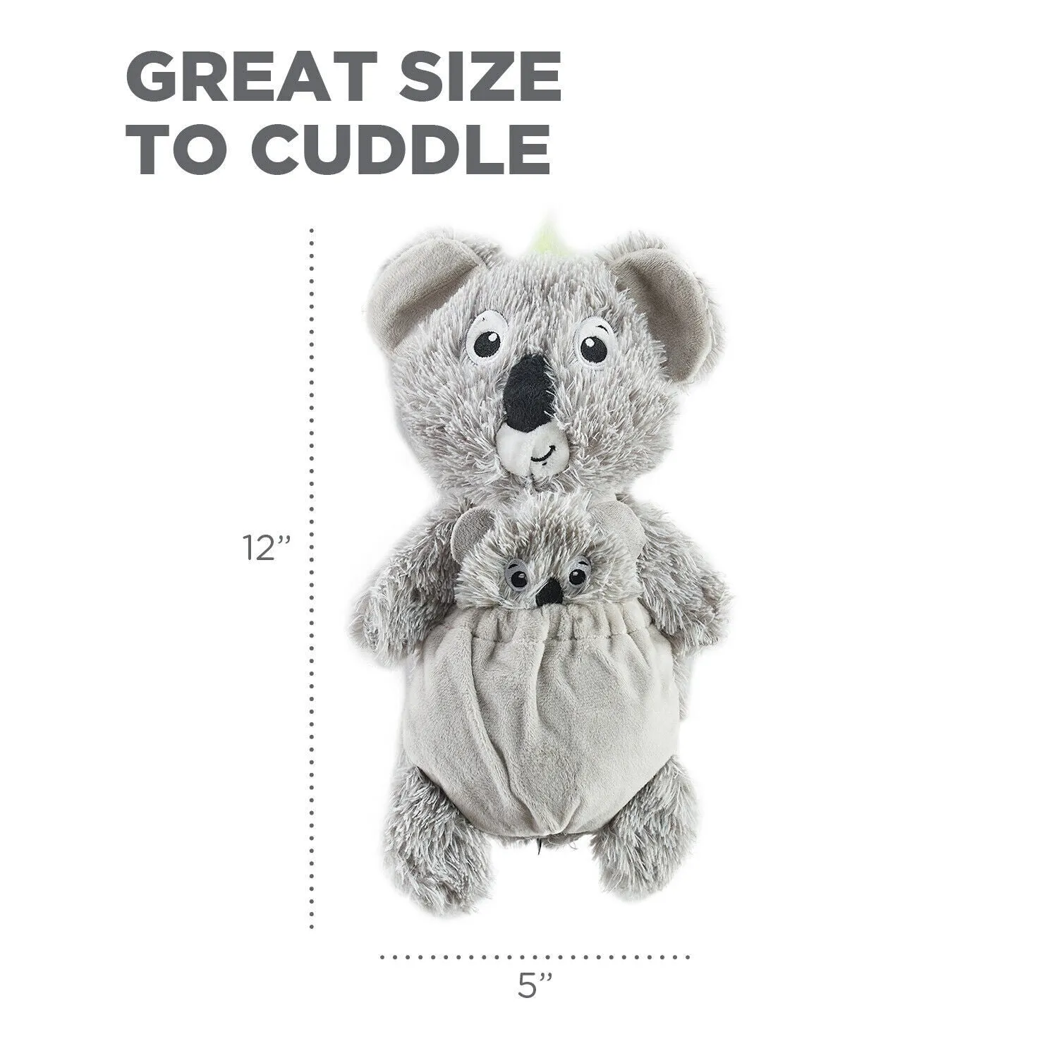 Charming Pet Pouch Pals Dog Toy [Koala]