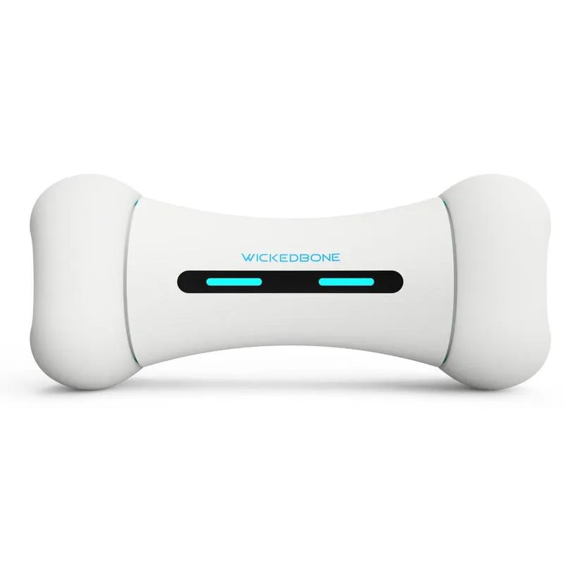 Cheerble Wickedbone Smart Interactive Dog Toy - White