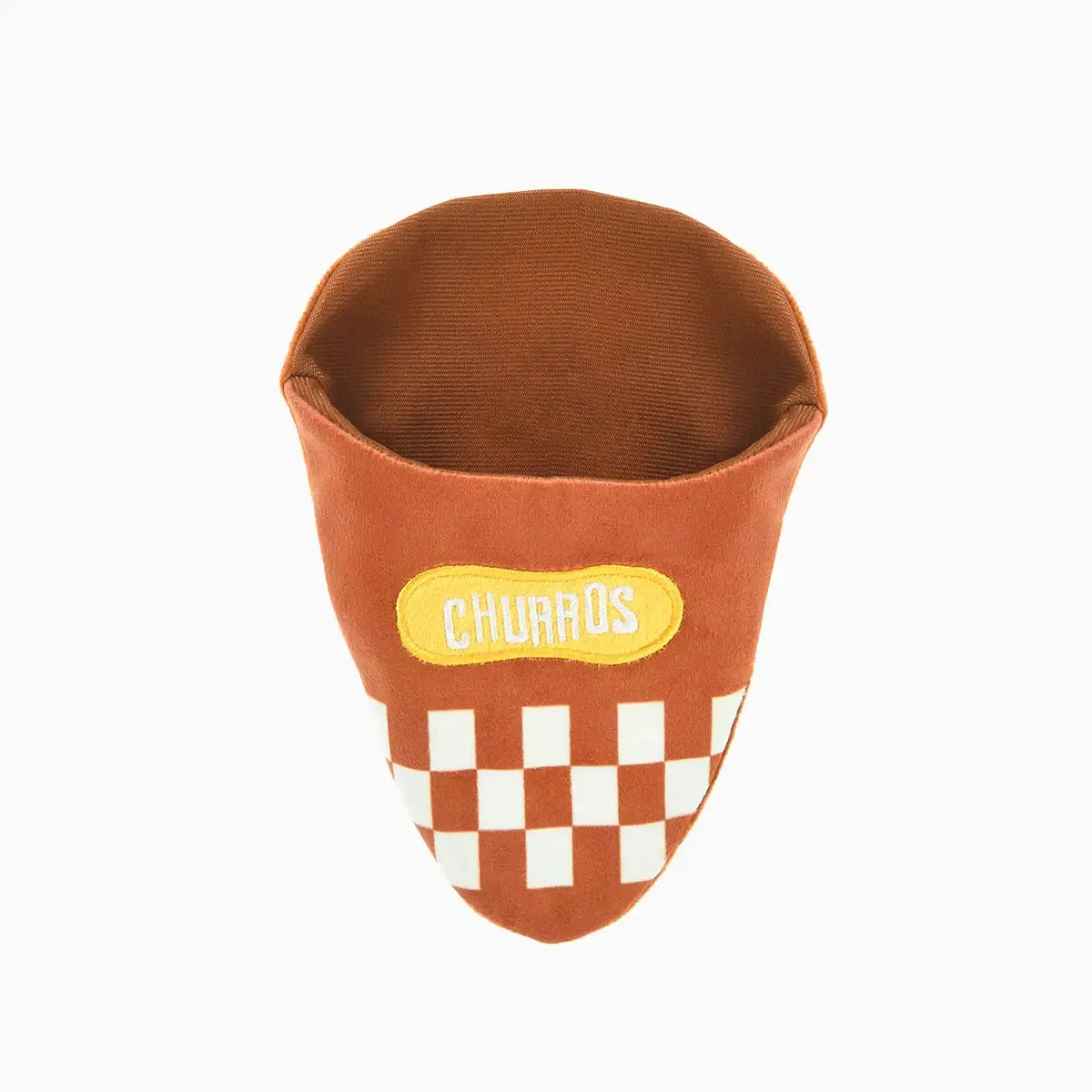 Churros Food Party Burrow Crinkly Dog Toy