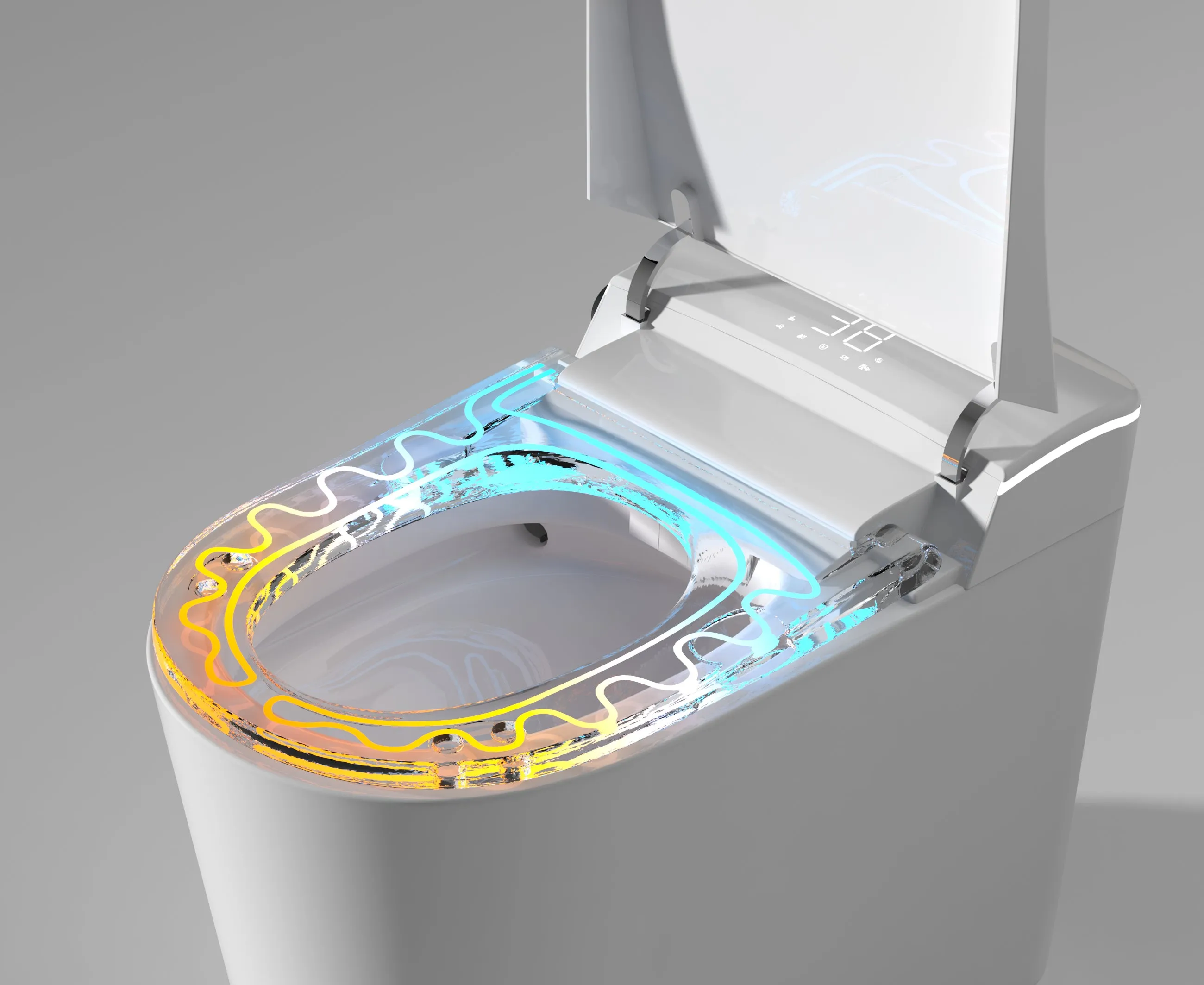 Cleo Smart Bidet Toilet with Auto Open and Close Lid