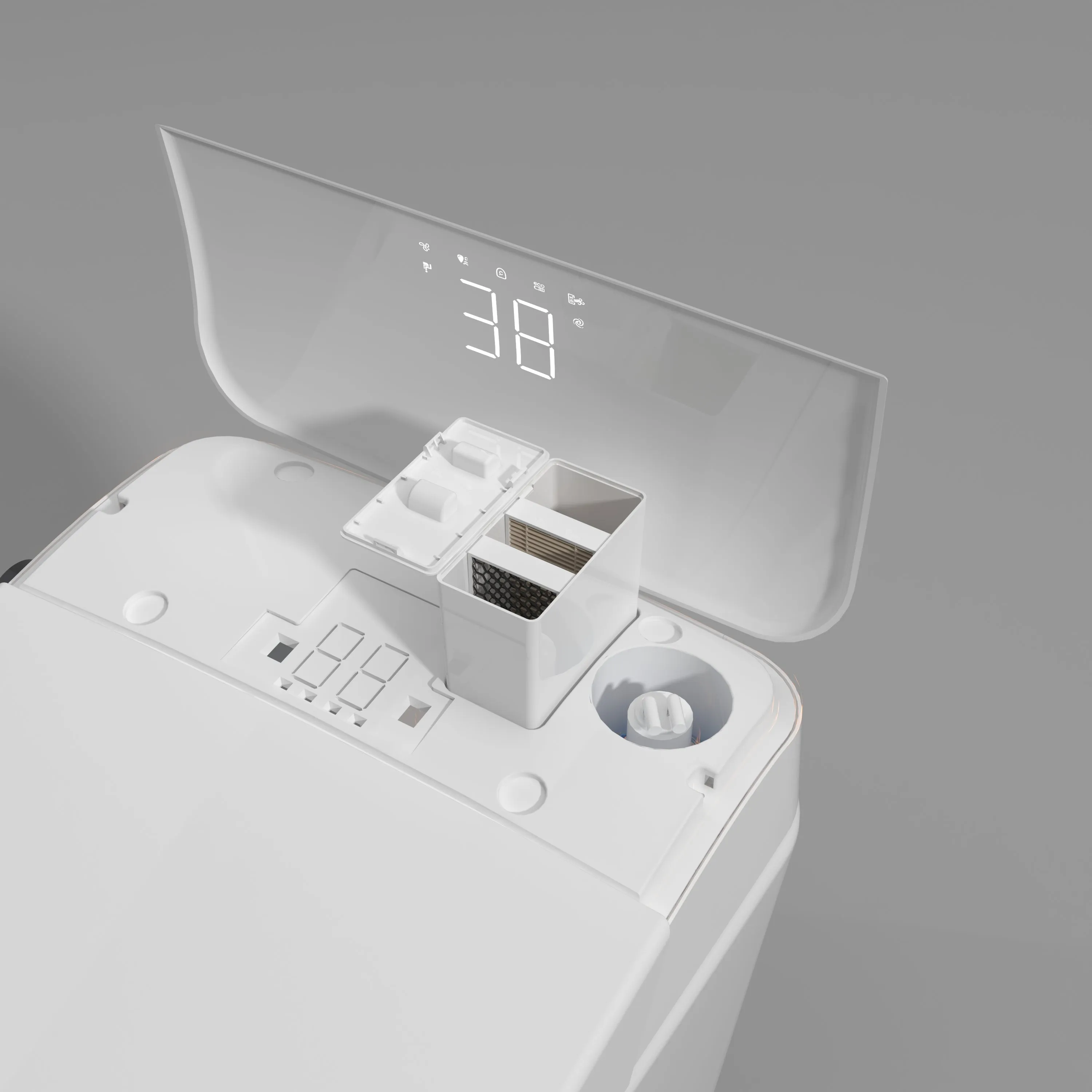 Cleo Smart Bidet Toilet with Auto Open and Close Lid