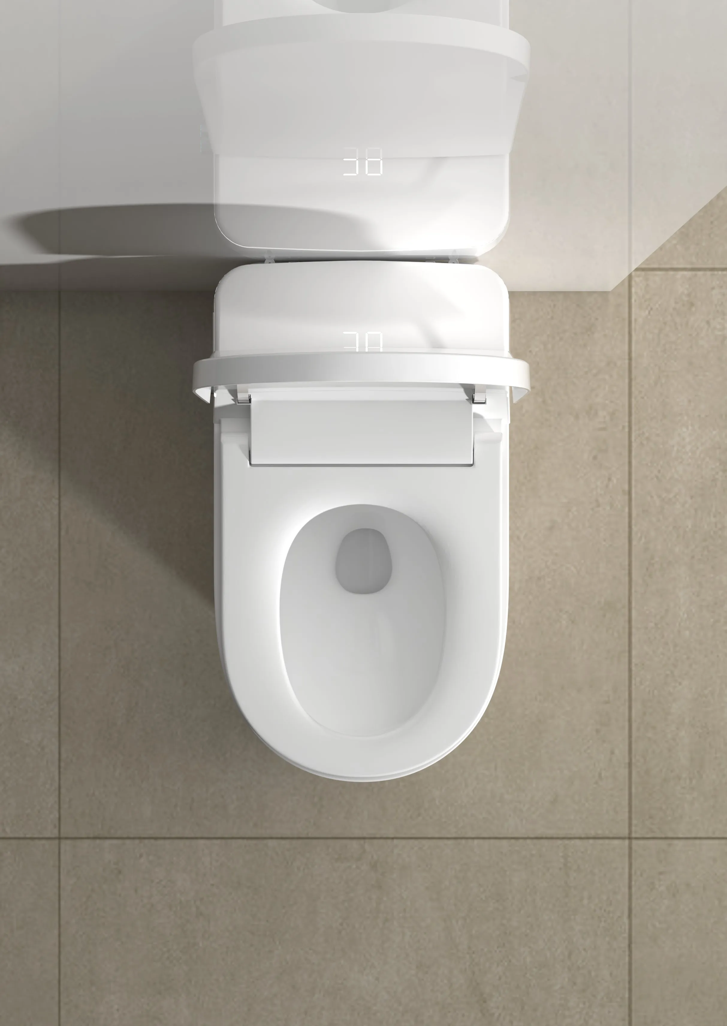 Cleo Smart Bidet Toilet with Auto Open and Close Lid