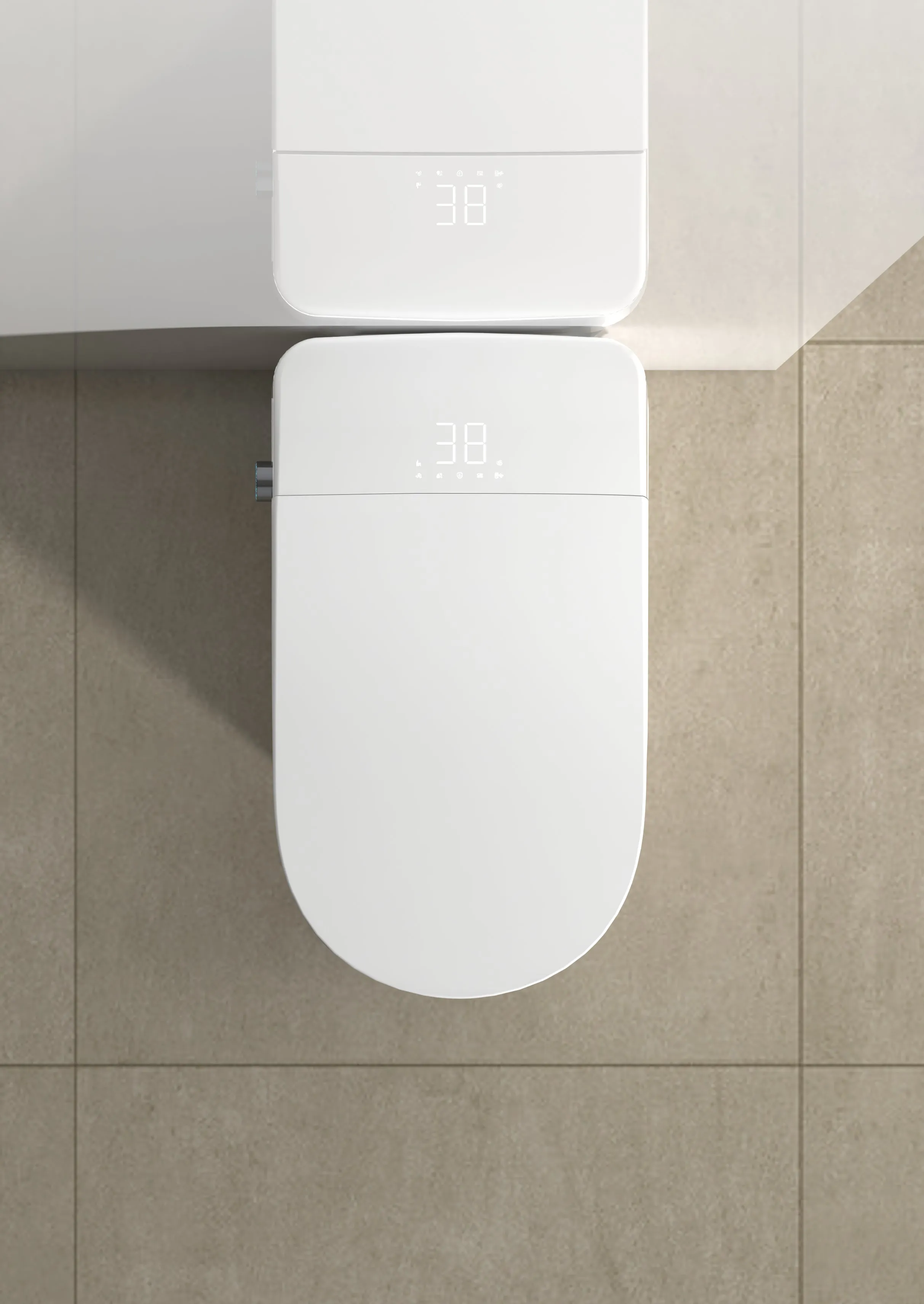 Cleo Smart Bidet Toilet with Auto Open and Close Lid