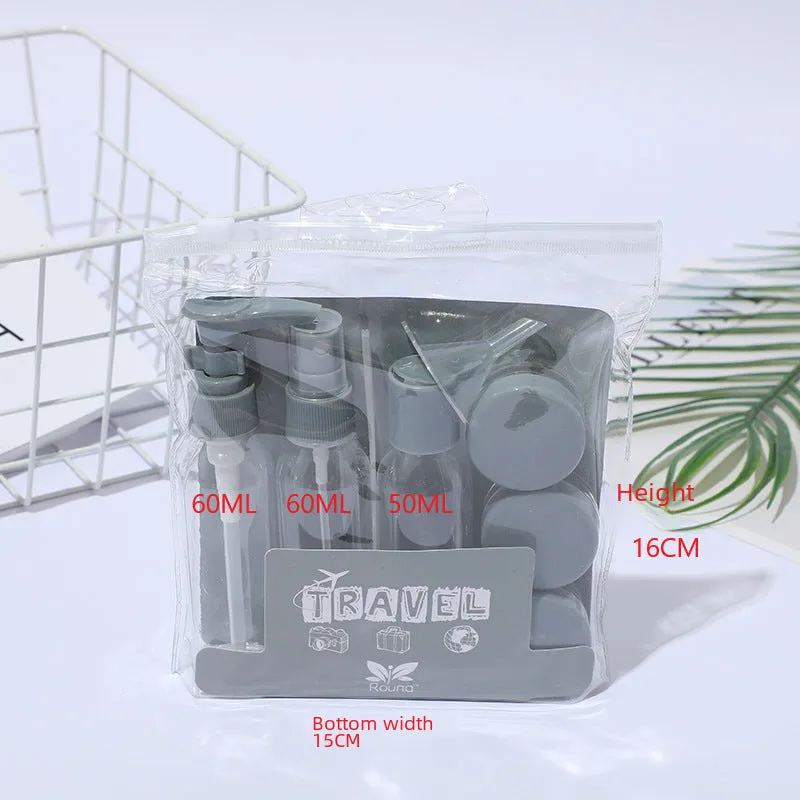 Compact PVC Spray Bottle Set