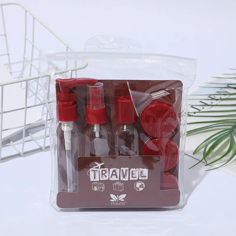 Compact PVC Spray Bottle Set