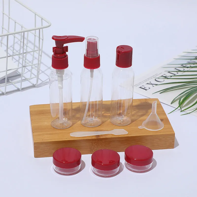 Compact PVC Spray Bottle Set