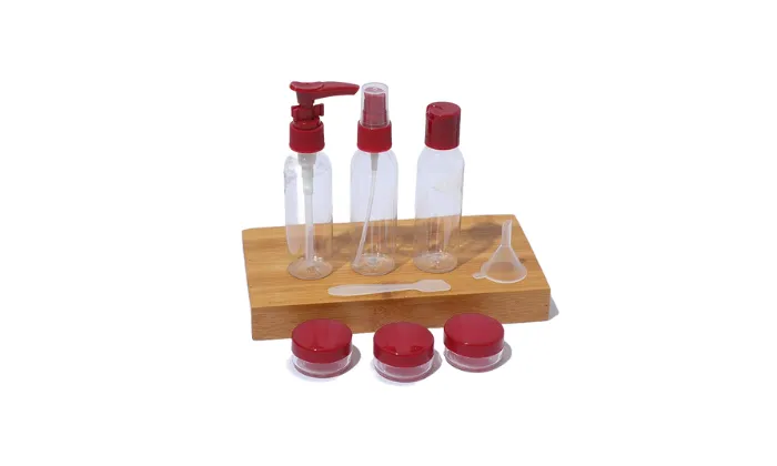 Compact PVC Spray Bottle Set