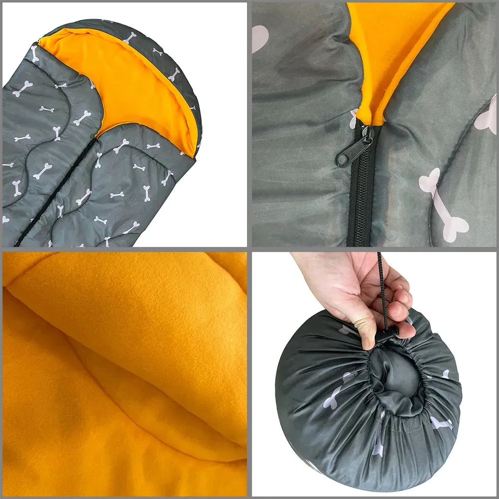 Doggie Sleeping Bag Camping Pet Sleeping Bag Cat and Dog