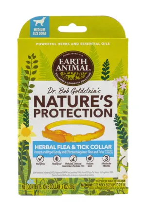 Earth Animal Nature’s Protection™ Flea & Tick Herbal Spot-On For Medium Dogs