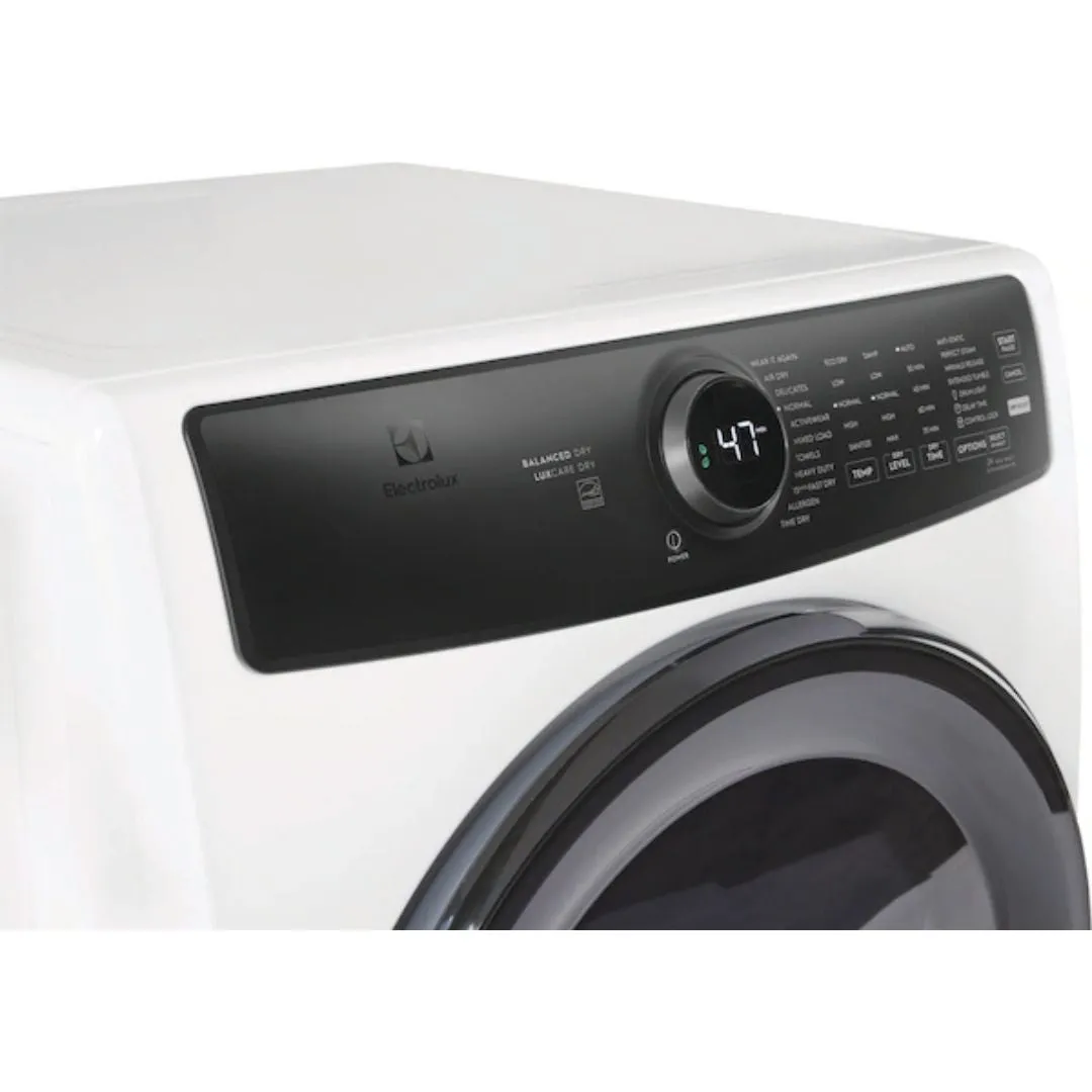 Electrolux - 8 cu. Ft Vented Gas Dryer in White - ELFG7738AW