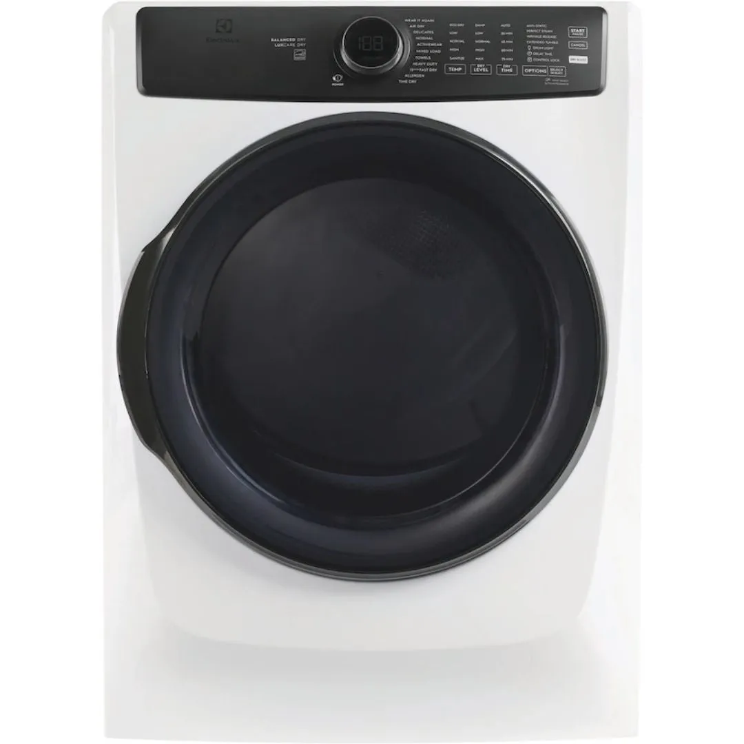 Electrolux - 8 cu. Ft Vented Gas Dryer in White - ELFG7738AW