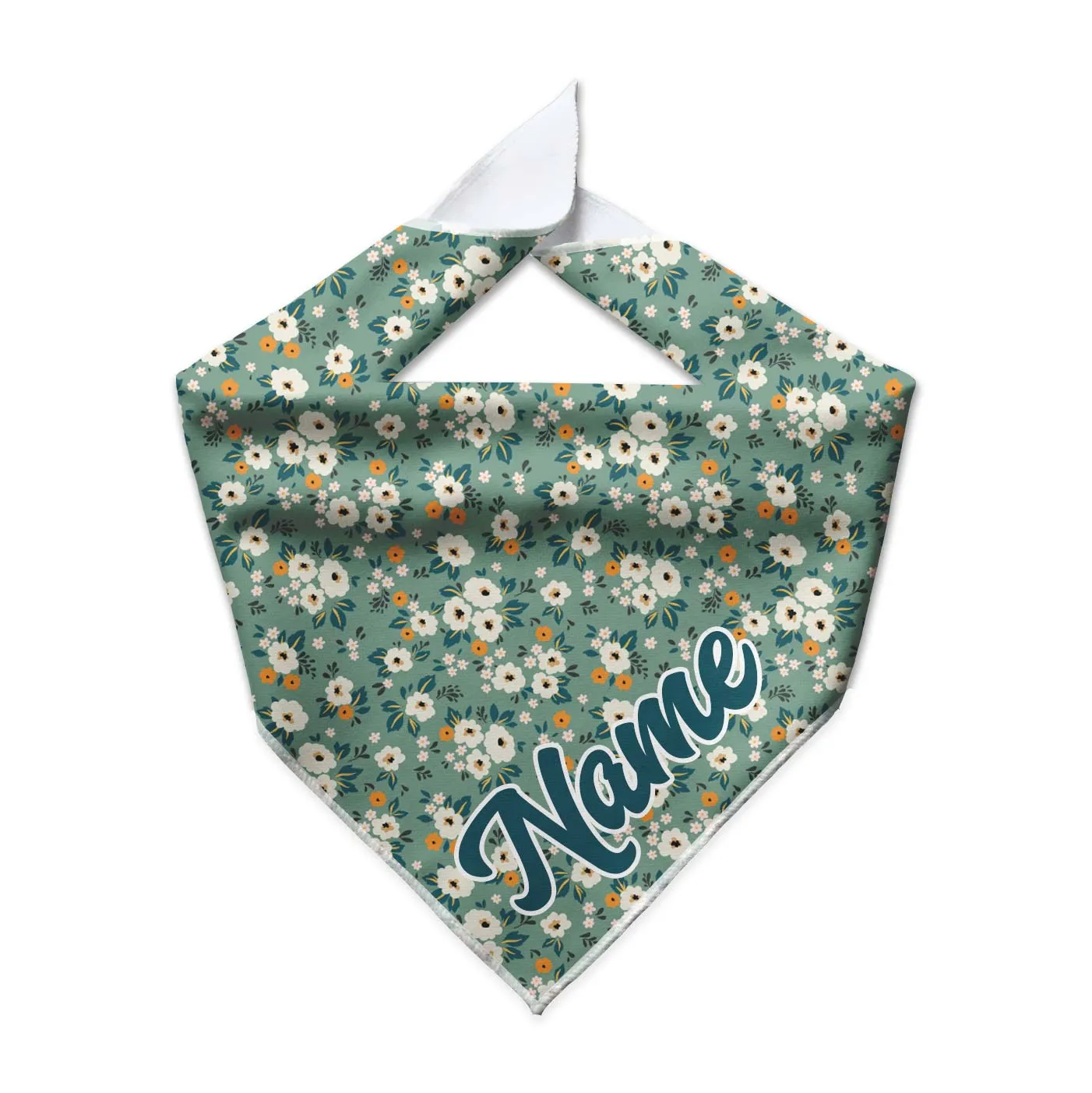 Fall Floral Cooling Dog Bandana