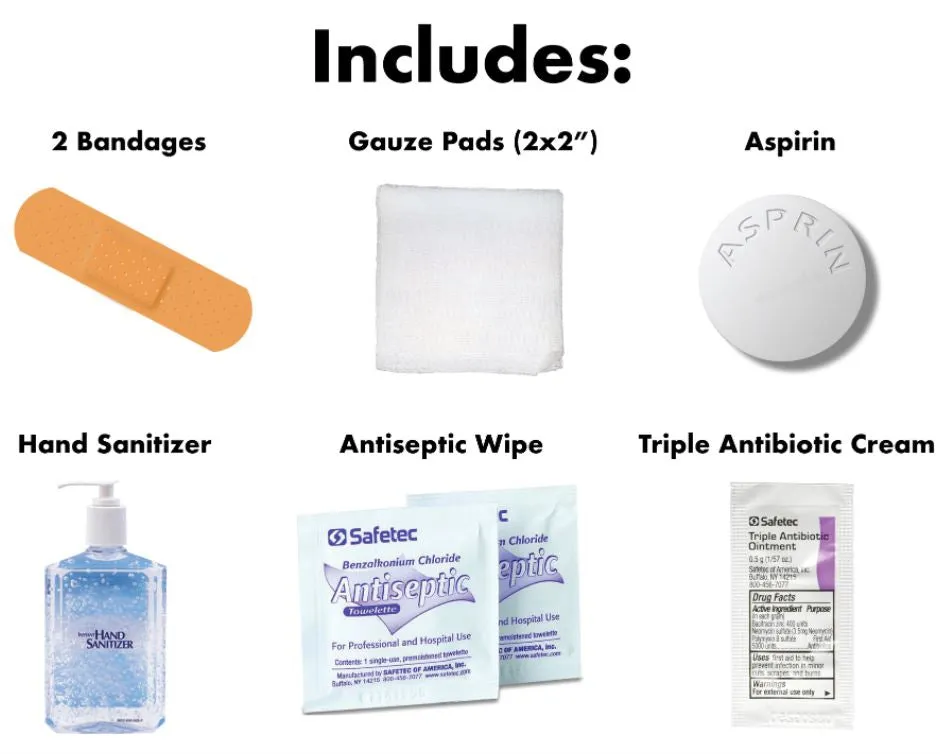 First Aid Kit by Potty Packs