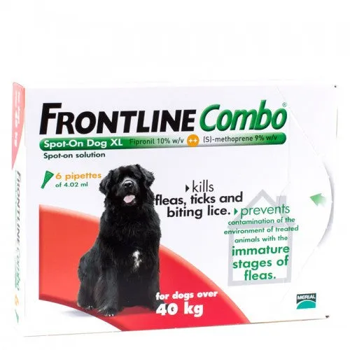 Frontline Combo Dog (3 pack)  X-Large, Over 40 Kgs