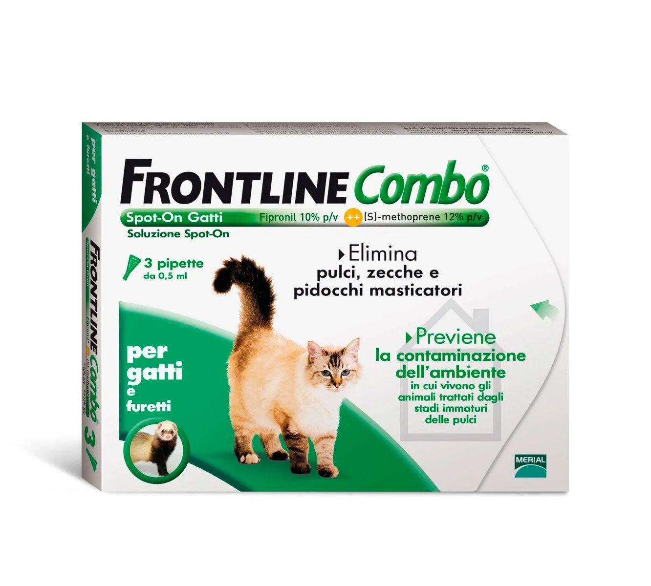 Frontline Combo for cats, 6 Pipettes