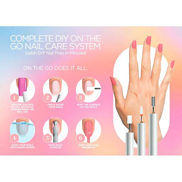 Gelish Mini On the Go Electric Nail File & 12 Bits
