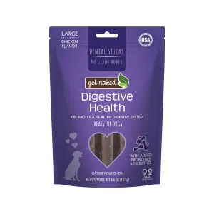 Get Naked® Digestive Health Dental Dog Chew Sticks