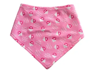 Gotcha Day Pink - Eco-Friendly Snap On Bandana - Made in the USA