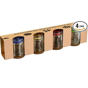 Grant Howard 4-Pack Mini Mason Jars - 1.7oz