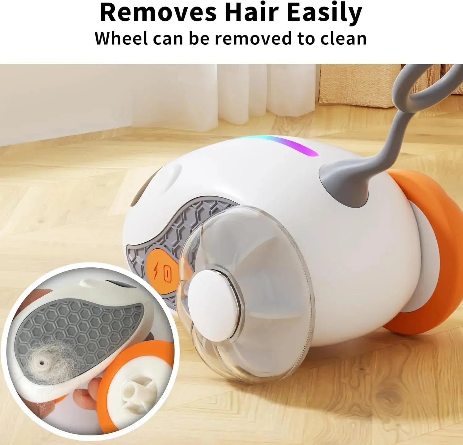 Interactive Cat Toys for Indoor Cats – Rechargeable Joystick Smart Moving Fun