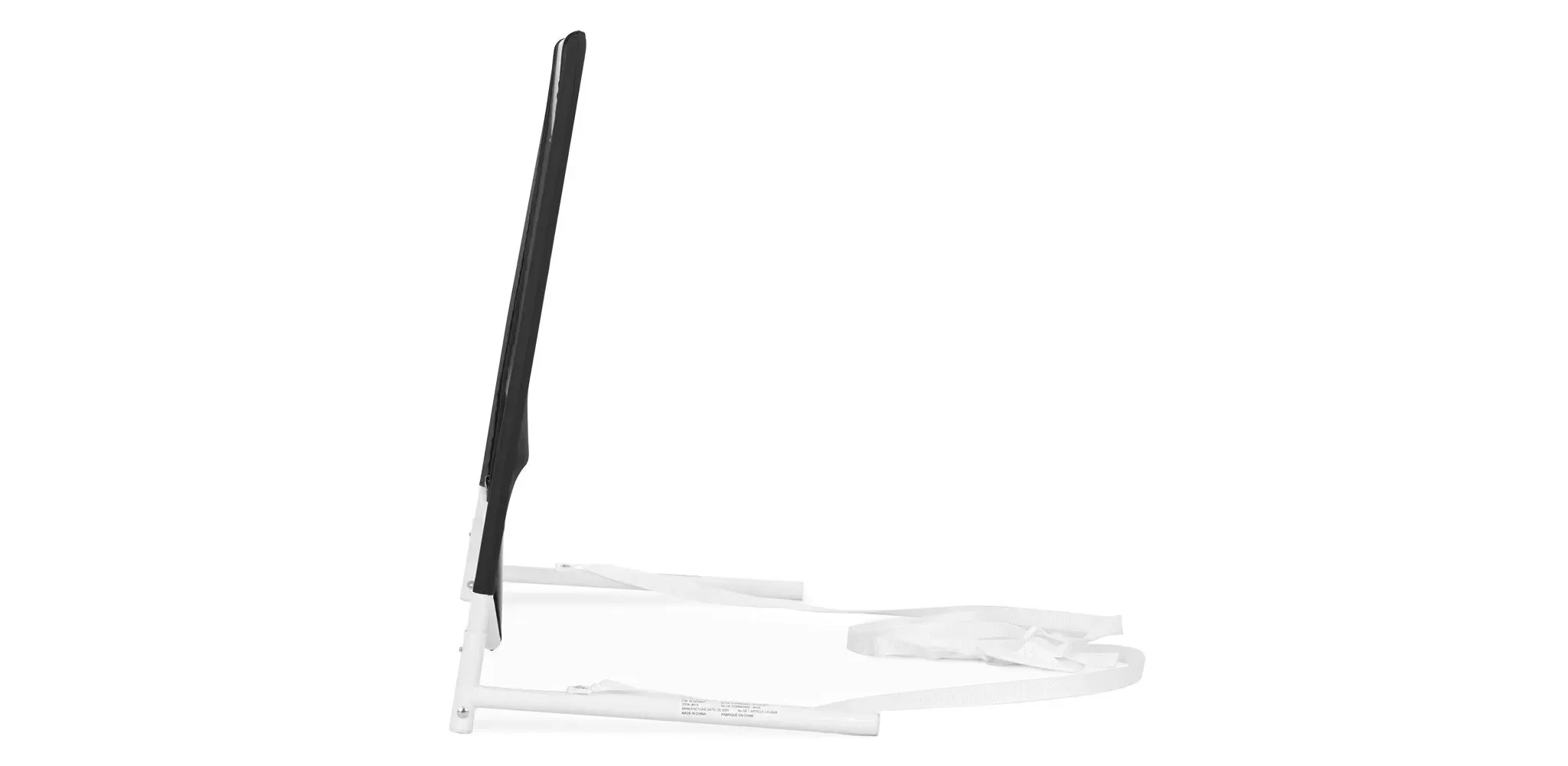 Lightweight Mesh Security Adjustable Bed Rail - Black