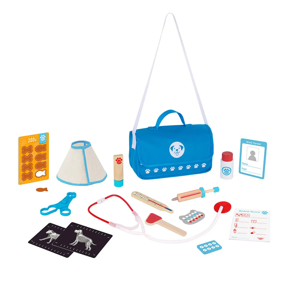 Little Pet Vet Play Set 16pc