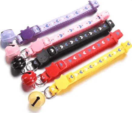 Love Heart Breakaway Safety Cat Collar