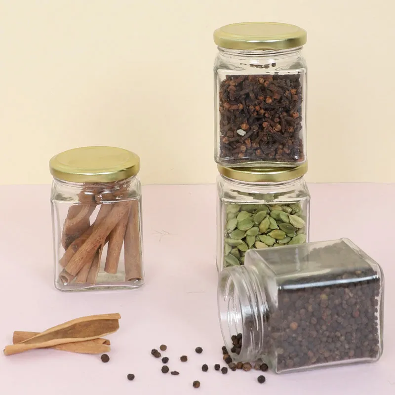 Marshall Airtight Storage Jar (200 ML) - Set Of Four