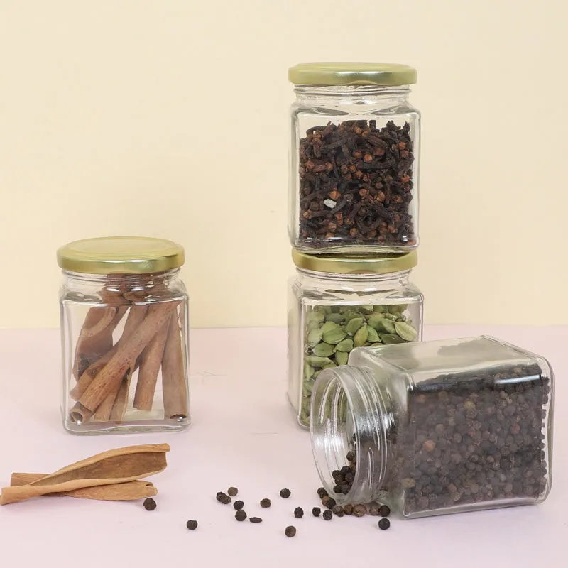 Marshall Airtight Storage Jar (200 ML) - Set Of Four