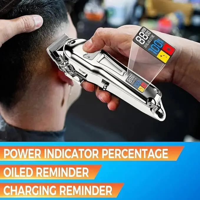 Men Professional Full Metal Beard/Hair Grooming Kit