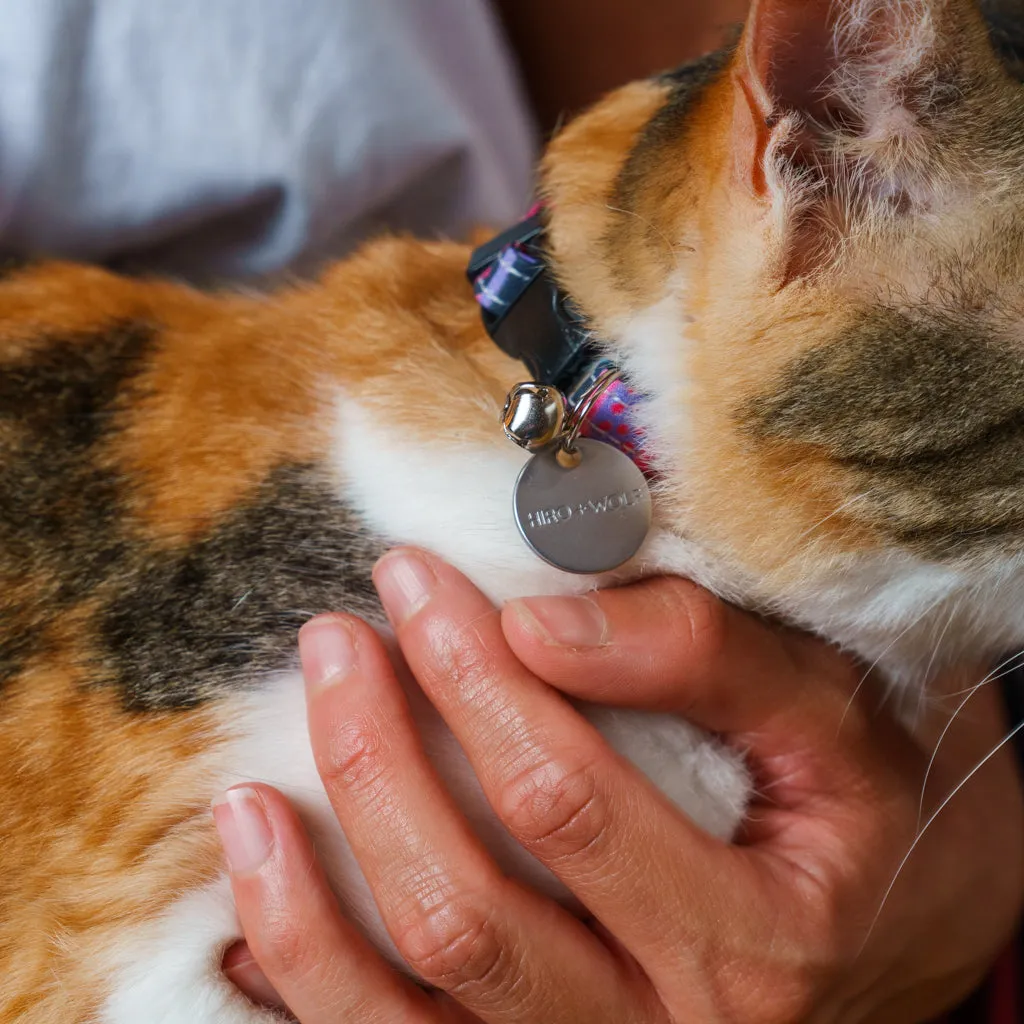Mud Cloth Breakaway Cat Collar