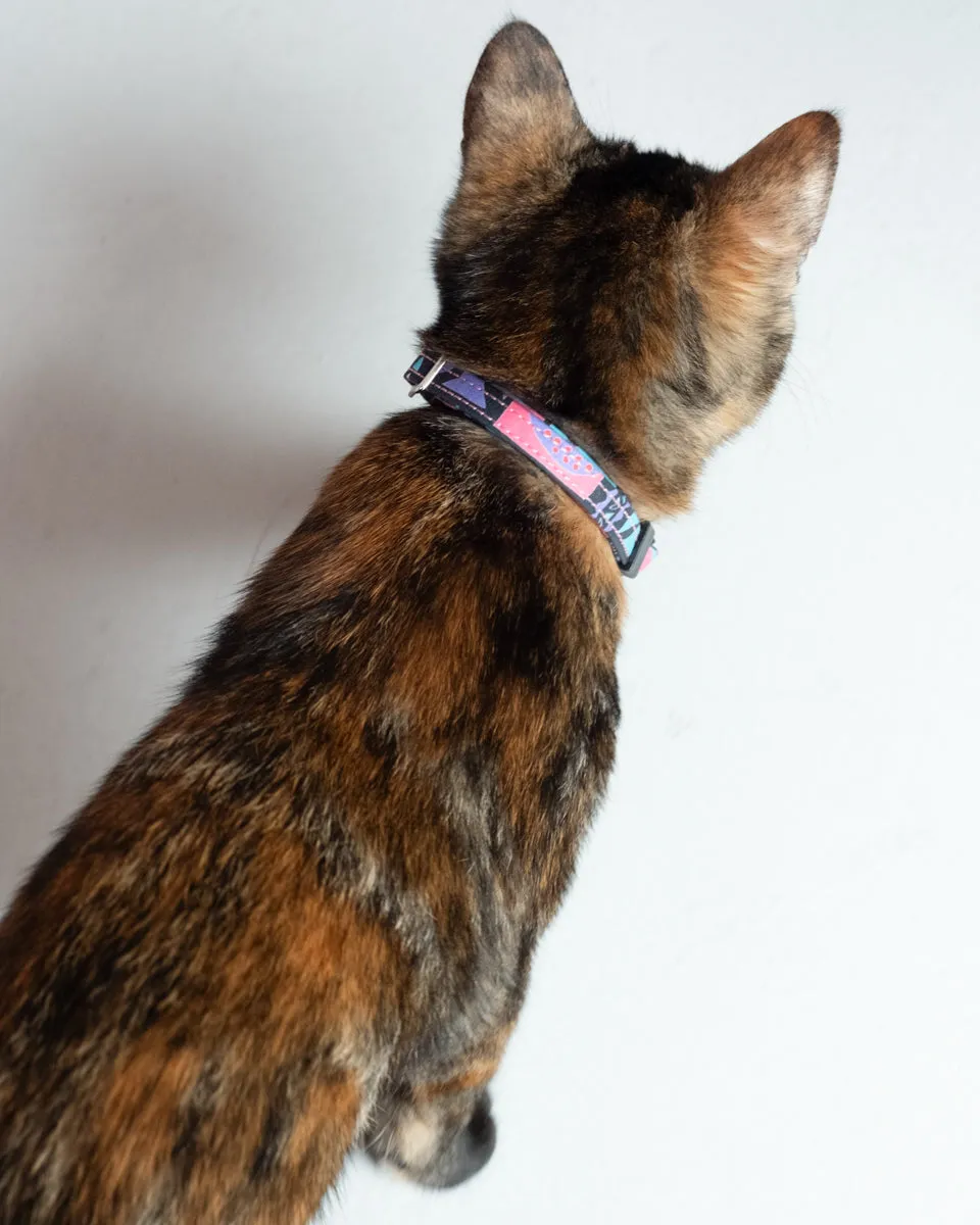 Mud Cloth Breakaway Cat Collar
